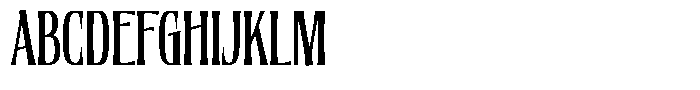 Quinthor Regular Font UPPERCASE