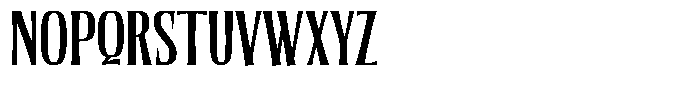 Quinthor Semi Bold Font UPPERCASE