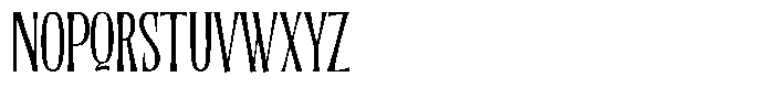 Quinthor Thin Font UPPERCASE