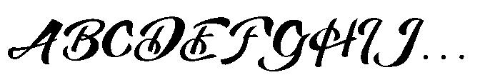 Quintia Font UPPERCASE