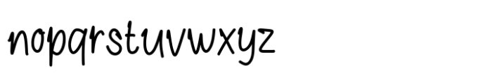 Quipty Font LOWERCASE