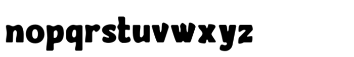 Quirk Thellwoenk Blury Font LOWERCASE