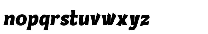 Quirk Thellwoenk Slant Font LOWERCASE
