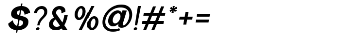 Quirkfy Italic Font OTHER CHARS