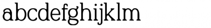 Quirkily Regular Font LOWERCASE