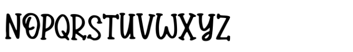 Quirky Comic Font UPPERCASE