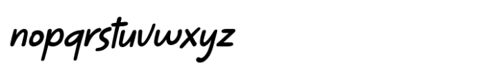 Quirky Glints Italic Font LOWERCASE