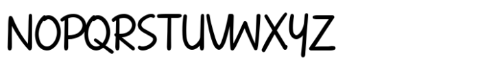 Quirky Glints Regular Font UPPERCASE