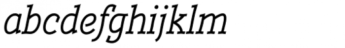 Quirky Italic Font LOWERCASE
