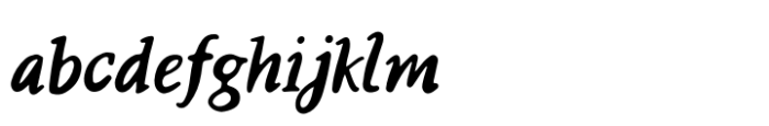 Quirky Quill Font LOWERCASE
