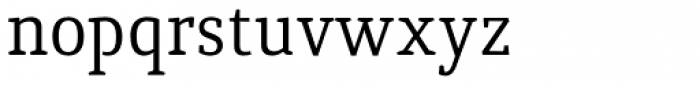 Quiroga Serif Pro Font LOWERCASE