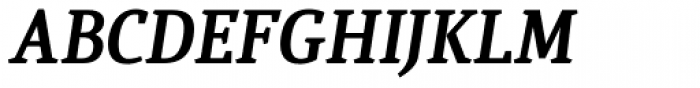 Quiroga Serif Std Bold Italic Font UPPERCASE