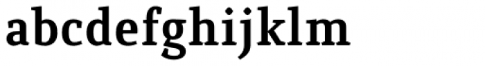 Quiroga Serif Std Bold Font LOWERCASE