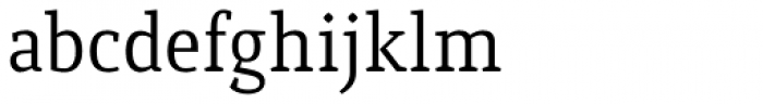 Quiroga Serif Std Font LOWERCASE