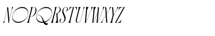 Quiselle Italic Font UPPERCASE