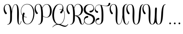 Quistella Font UPPERCASE