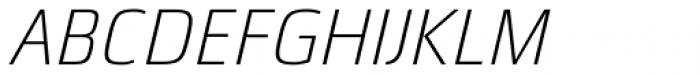 Quitador Sans Light Italic Font UPPERCASE
