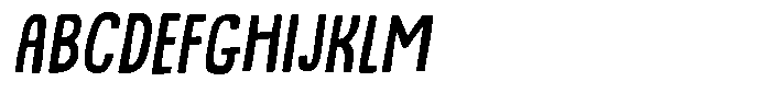 Quite Blue Italic Font UPPERCASE