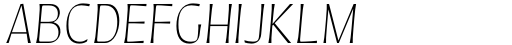 Quiverleaf CF Regular Italic Font UPPERCASE