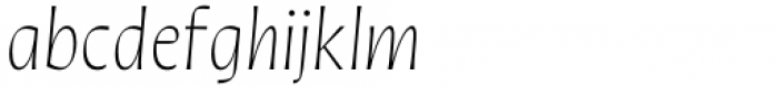 Quiverleaf CF Regular Italic Font LOWERCASE