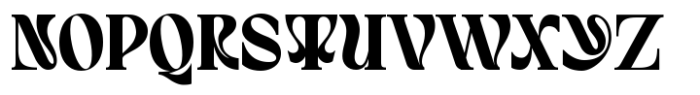 Quivert Font UPPERCASE