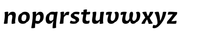 Quiz Text Bold Italic Font LOWERCASE