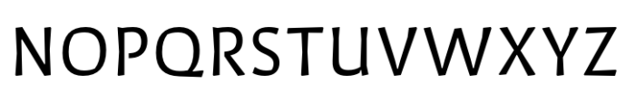 Quiz Text Regular Font UPPERCASE
