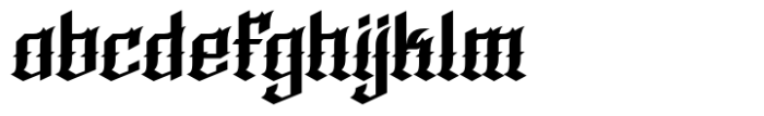 Qukiha Font LOWERCASE