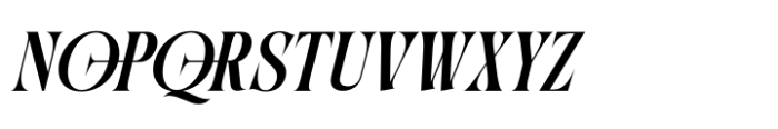 Qulight Italic Font UPPERCASE
