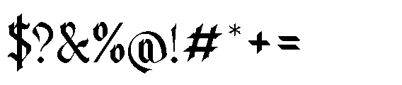 Qultures Font OTHER CHARS