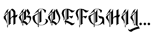 Qultures Font UPPERCASE