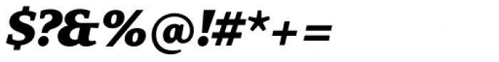 Quodlibet Serif Black Italic Font OTHER CHARS