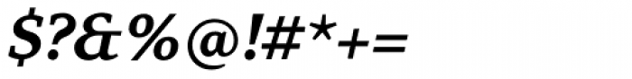 Quodlibet Serif Bold Italic Font OTHER CHARS