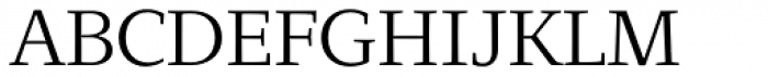 Quodlibet Serif Light Font UPPERCASE