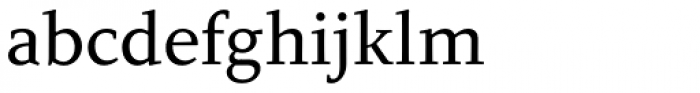 Quodlibet Serif Font LOWERCASE