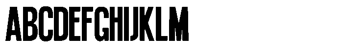 Quoin Font UPPERCASE