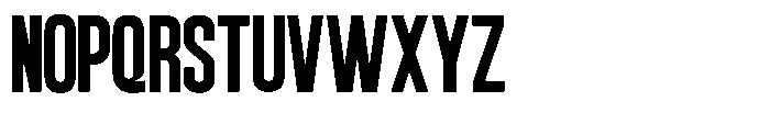 Quoin Font UPPERCASE