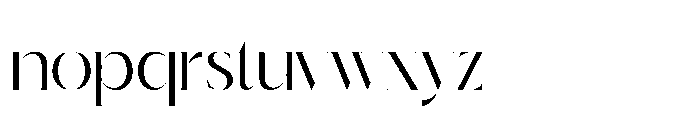 Quorina Regular Font LOWERCASE