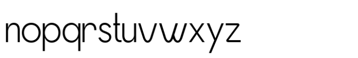 Quorix Font LOWERCASE