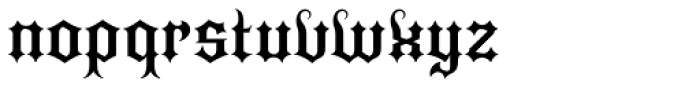 Quorthon Black I Font LOWERCASE