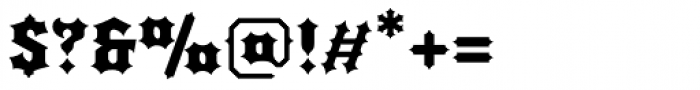 Quorthon Black V Font OTHER CHARS