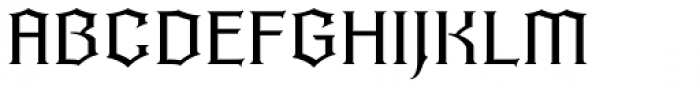 Quorthon Dark II Font UPPERCASE
