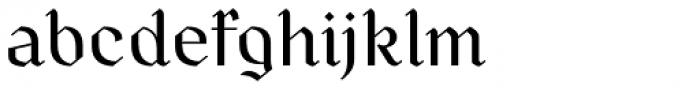 Quorthon Grey II Font LOWERCASE