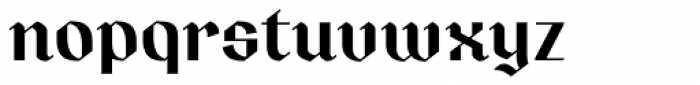 Quorthon Grey IV Font LOWERCASE