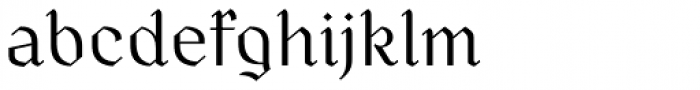 Quorthon Grey I Font LOWERCASE