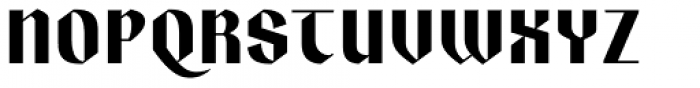 Quorthon Grey V Font UPPERCASE