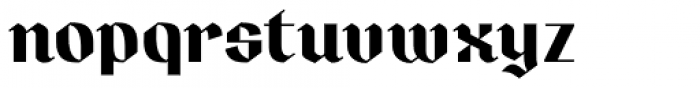 Quorthon Grey V Font LOWERCASE