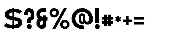 Quory Regular Font OTHER CHARS