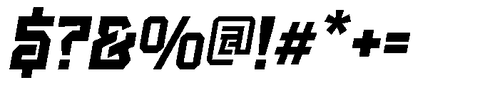 Qura Italic Font OTHER CHARS