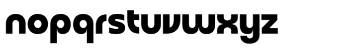 Qurova Bold Static Font LOWERCASE